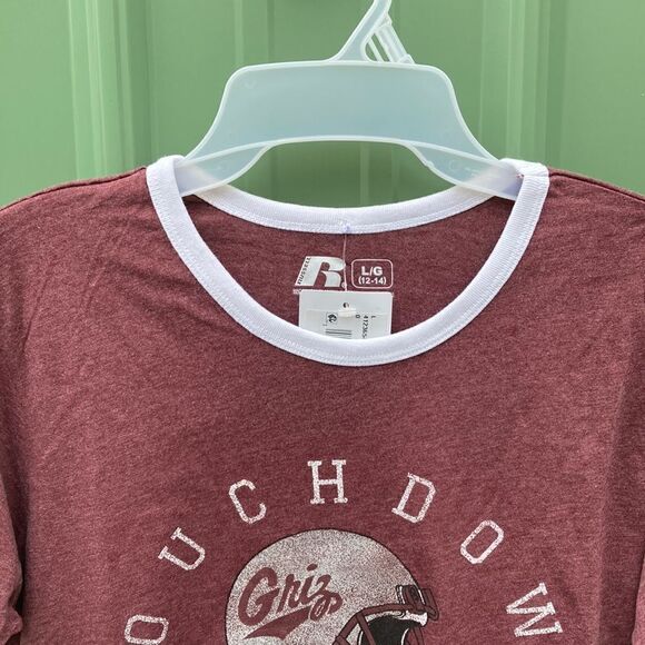 Women’s Montana Giz Football Team Short Sleeve Grizzlies Sideline T-Shirt Size L - Picture 3 of 4